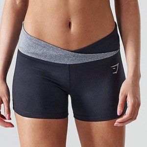 GYMSHARK DRY SCULPTURE SHORTS - Black